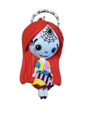 Monogram Disney The Nightmare Before Christmas 3D Sally Key Ring with Spiderweb